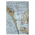Betsy Drake Betsy Drake GT11424 Anna Maria Island; FL Nautical Map Guest Towel GT11424